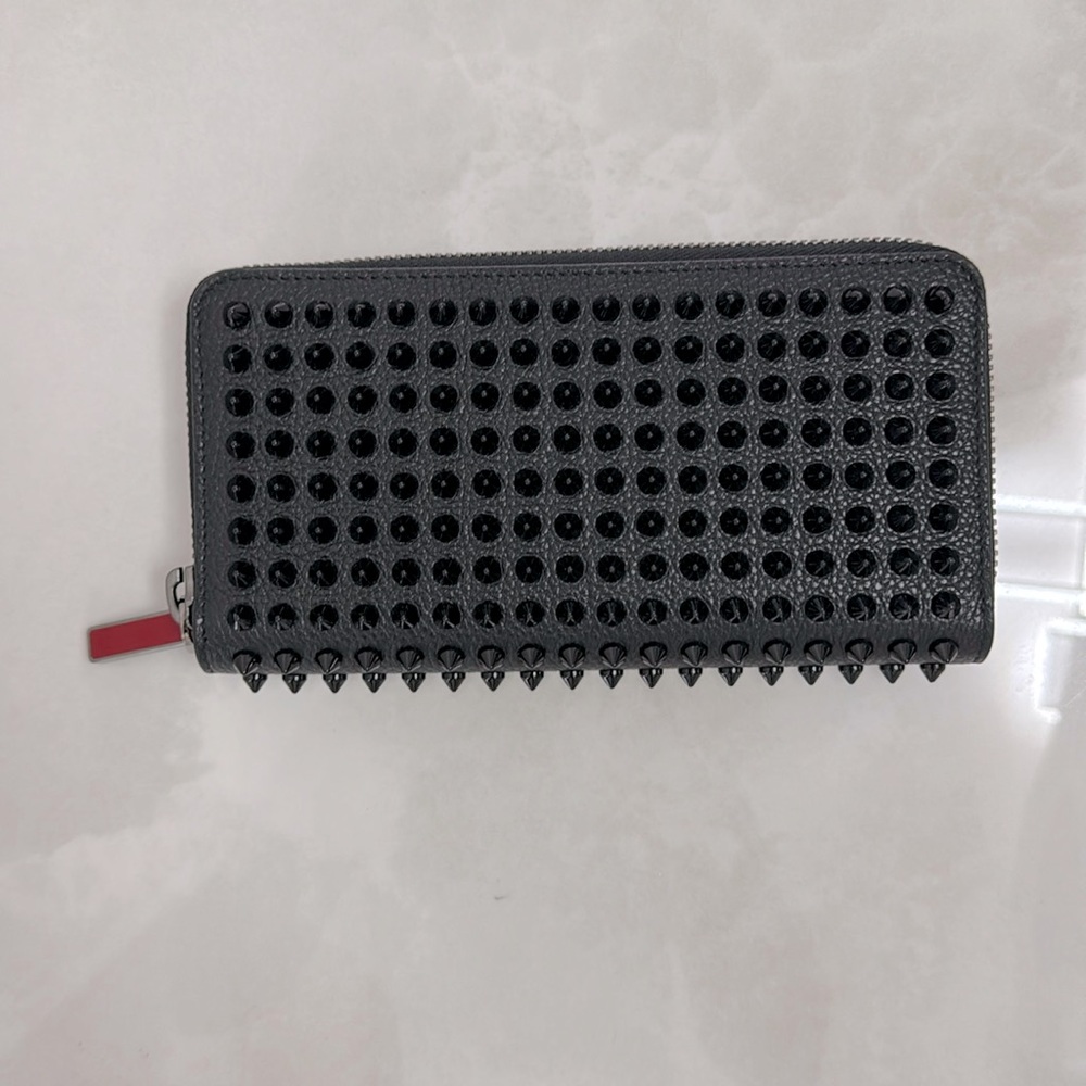 Christian Louboutin Black Spike Wallet